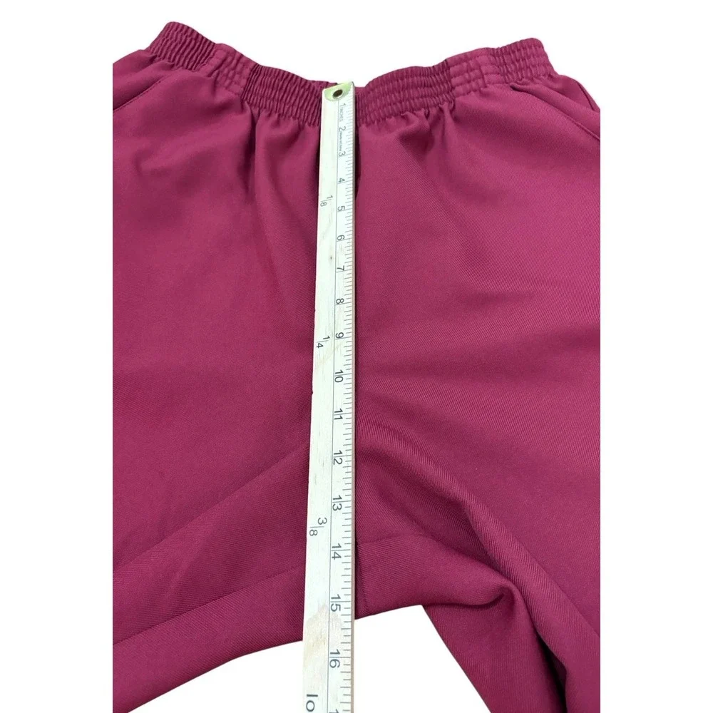 Vintage Donkenny Woman Red Slacks Elastic Waist Plus Size 18W - Picture 11 of 12